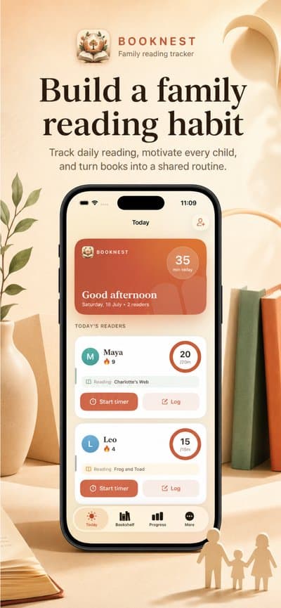 BookNest: Family Reading Log screenshot 3
