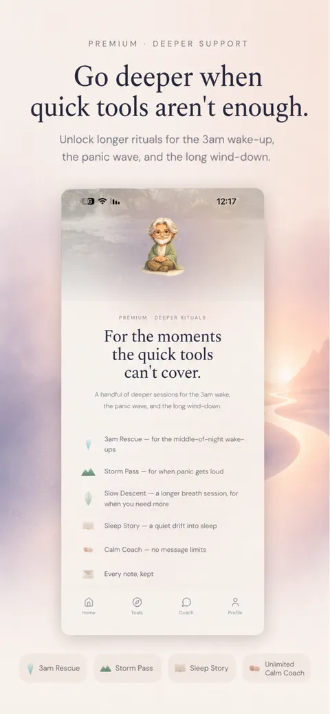 Overthink Less: Calm Mind screenshot 3